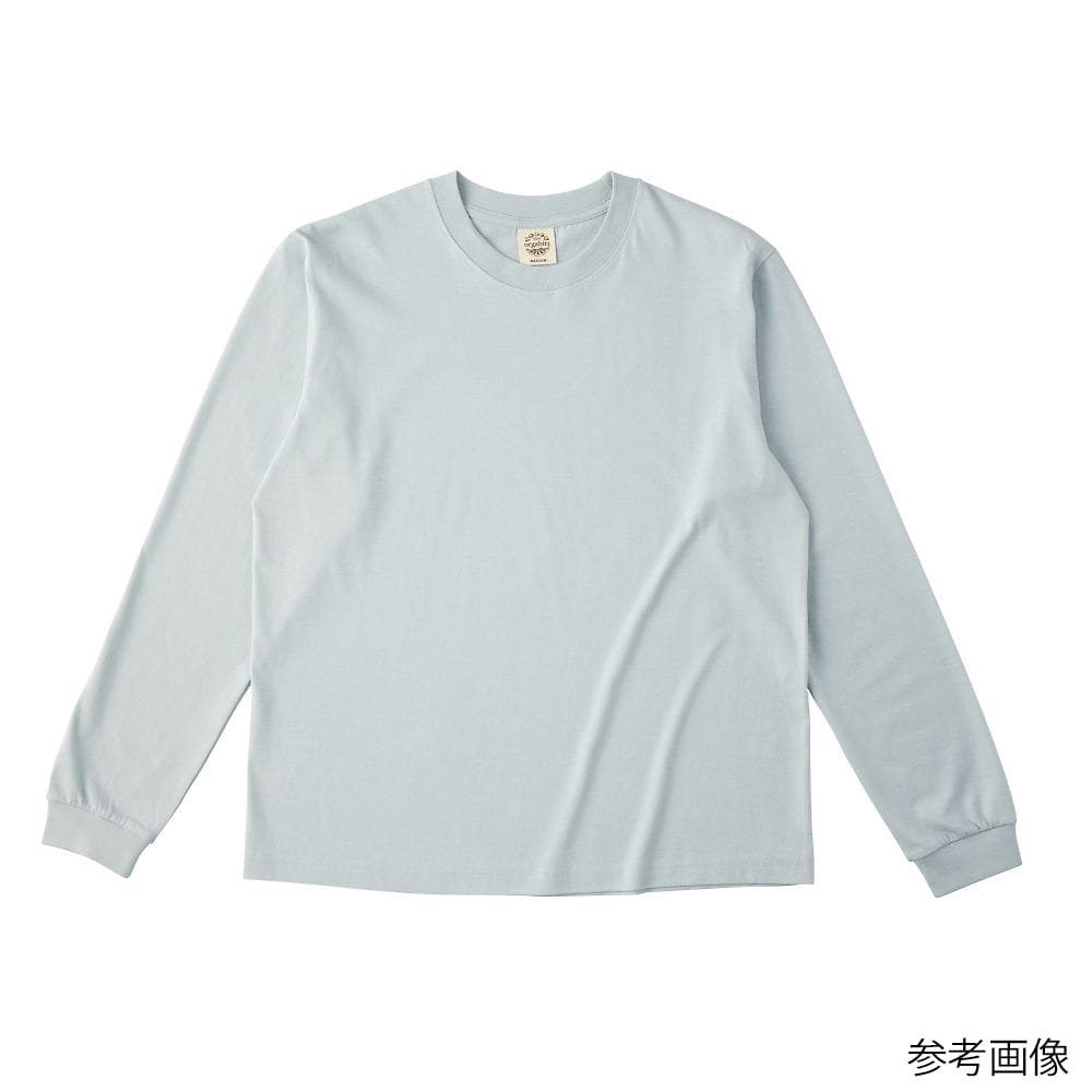 フェリック オーガニックコットンロングスリーブTシャツ(リブ有) シャロウグリーン L OGL914-SHG-L 1枚（ご注文単位1枚）【直送品】