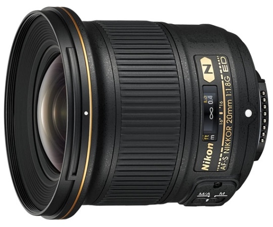 ニコン Fマウント広角単焦点レンズ AF-S 20mm f1.8G ED 1個（ご注文単位1個）【直送品】