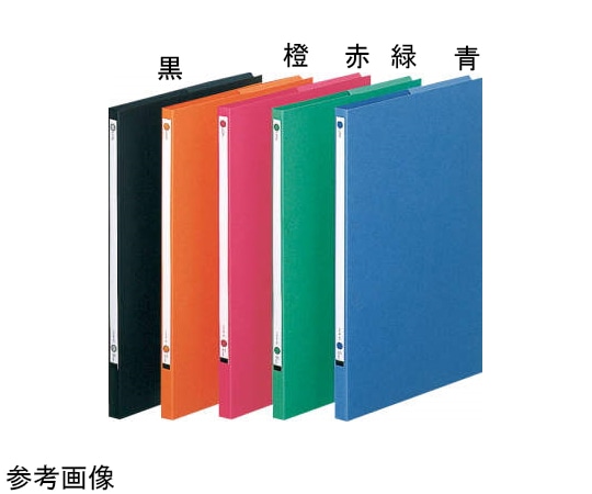 ライオン事務器 カラーファイル 橙 No.800 A4 1冊(ご注文単位1冊)【直送品】