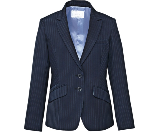 カーシーカシマ ENJOY ジャケット AIR SWING SUITS 1STORY 644-2 ネイビー 9号 EAJ644 1枚（ご注文単位1枚）【直送品】
