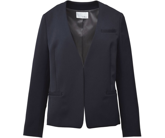 カーシーカシマ ENJOYNoir ジャケット SOALON PIQUE ブラック 5号 NAJ011 1枚（ご注文単位1枚）【直送品】