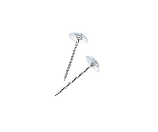 アズワン [透明]カラーピン(ロング/20本) EA762FC-53 1箱(ご注文単位1箱)【直送品】