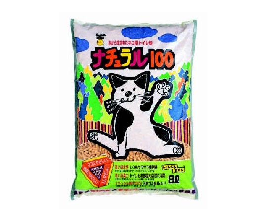 スーパーキャット ナチュラル100 8L 1袋(ご注文単位1袋)【直送品】