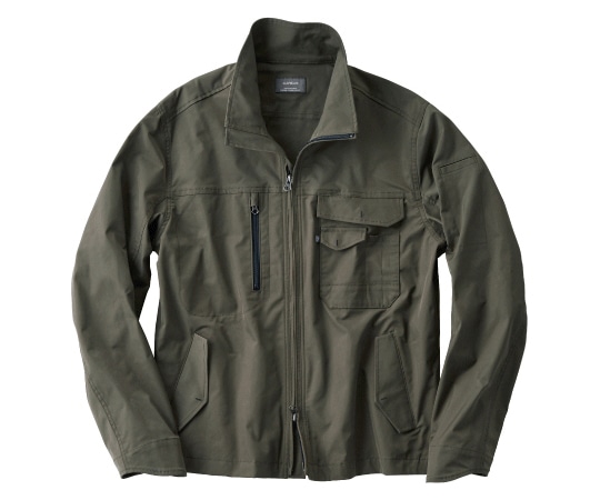 カーシーカシマ CAREAN ブルゾン BRIGHT TWILL STRETCH カーキ L CWU161 1枚（ご注文単位1枚）【直送品】