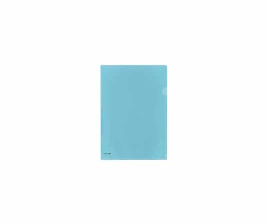 LIHITLAB クリヤーホルダー A4 水 5枚 F-78-14(5) 1パック(ご注文単位1パック)【直送品】