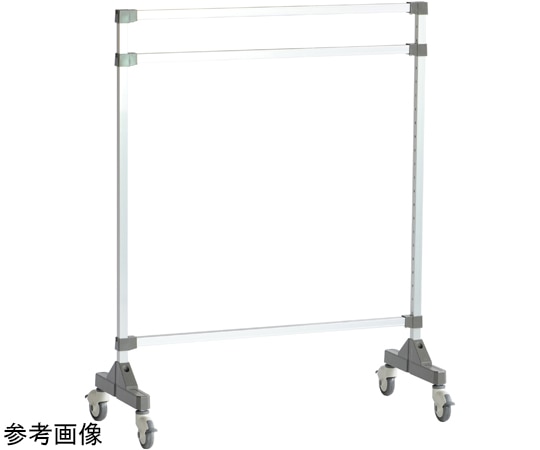 アズワン アルアップハンガー 1200×442×1200 3段 キャスター付 1個(ご注文単位1個)【直送品】