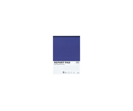 プラス レポートパッド A4 B罫 1冊(50枚入) RE-250B 1冊(ご注文単位1冊)【直送品】