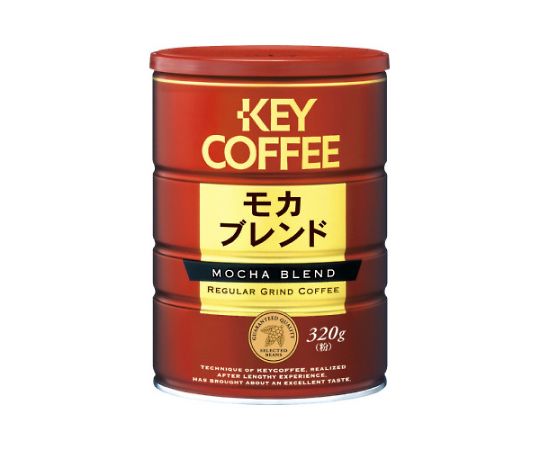 キーコーヒー 缶 モカブレンド 320g 201335 1個※軽(ご注文単位1個)【直送品】