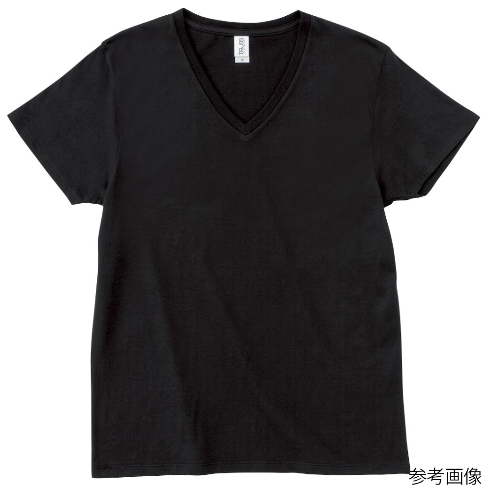 フェリック スリムフィットVネックTシャツ ブラック M SFV113-SBK-M 1枚（ご注文単位1枚）【直送品】