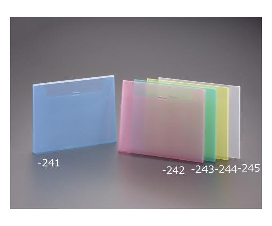 エスコ A4 キャリーファイル(ブルー) EA762CB-241 1冊(ご注文単位1冊)【直送品】