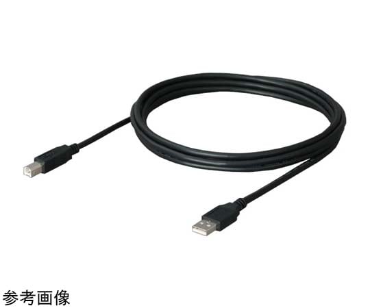 ダイヤトレンド 三菱CPU/三菱インバータ⇔PC用 USB-USB接続ケーブル Type-B⇔Type-A 5m DUAB50 1本(ご注文単位1本)【直送品】