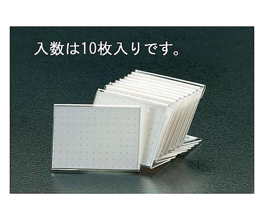 エスコ 65x100mm カードホルダー(10個) EA762GK-3 1箱(ご注文単位1箱)【直送品】