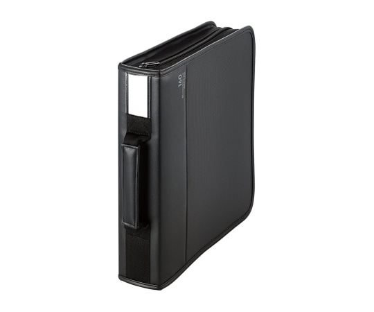 エレコム Blu-ray DVD CD対応 ファスナーケース CCD-SSB160BK 1個(ご注文単位1個)【直送品】