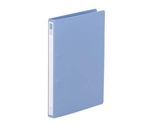 LIHITLAB リングファイル<ディンプル> 7水 F-867 F867-7 1冊(ご注文単位1冊)【直送品】