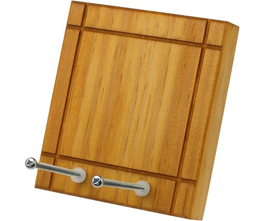 ライフサーブ BoardHanger for SK8(ライトブラウン)  1個(ご注文単位1個)【直送品】