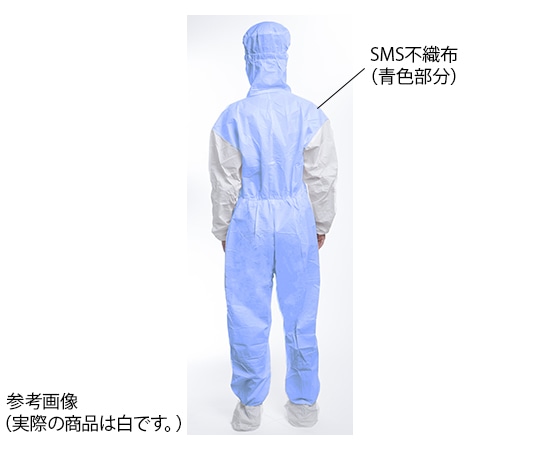Valumax International 滅菌 クールバックカバーオール フード・シューズカバー付(クラウンフード 袖口ゴム) L 1箱(1枚×25袋入) S4703CE 1箱 (ご注文単位1箱)【直送品】