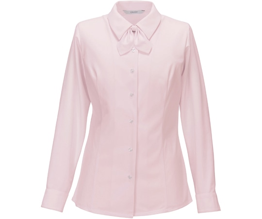 カーシーカシマ ENJOY シャツブラウス TRICOT CORD KNIT ピンク 9号 EWB872 1枚(ご注文単位1枚)【直送品】