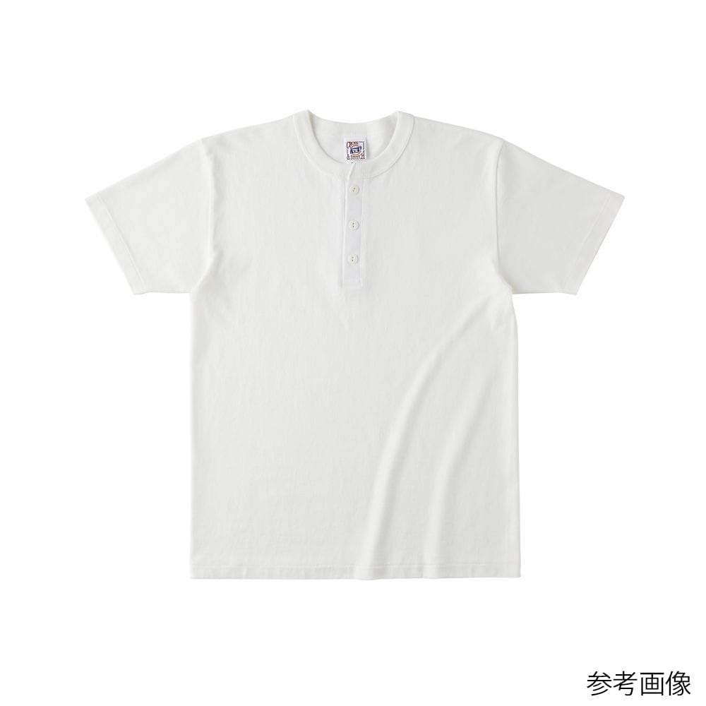 フェリック オープンエンド マックスウェイト ヘンリーネックTシャツ ナチュラル M OE1120-NTR-M 1枚（ご注文単位1枚）【直送品】
