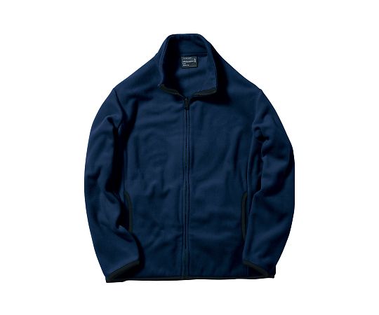 LIFEMAX フリースジャケット ネイビー M MJ0065-8 M 1枚（ご注文単位1枚）【直送品】