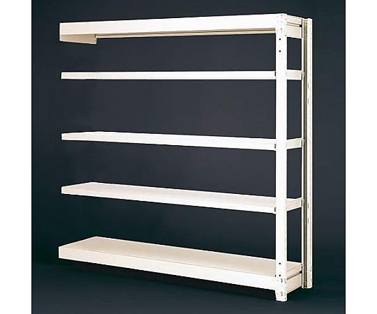 アズワン 895x600x1800mm/300kg/5段 スチール棚(連結用 EA976AH-90RB 1台（ご注文単位1台）【直送品】