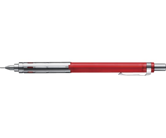 ぺんてる PG-METAL350 0.5芯 クリアレッド軸 PG315-TB 1本(ご注文単位1本)【直送品】
