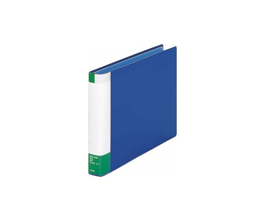 ライオン事務器 パイプ式ファイル環境 ブルー No.720K 1冊(ご注文単位1冊)【直送品】