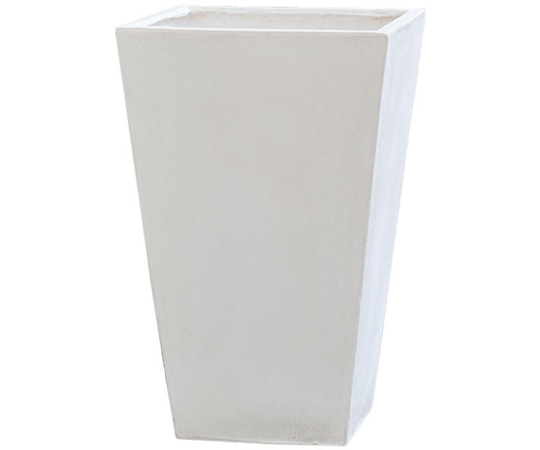 クレイ プランター TERRA-MENT Tall Square 61(テラメント トールスクエア)W 910-128-101 1個(ご注文単位1個)【直送品】