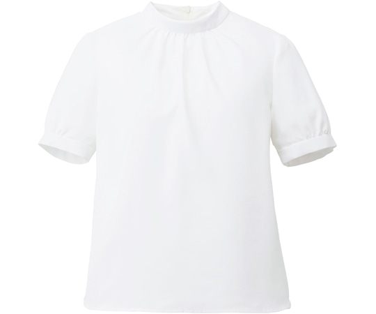 カーシーカシマ ENJOY ブラウス EGG BALE BROAD オフホワイト 9号 ESB756 1枚(ご注文単位1枚)【直送品】