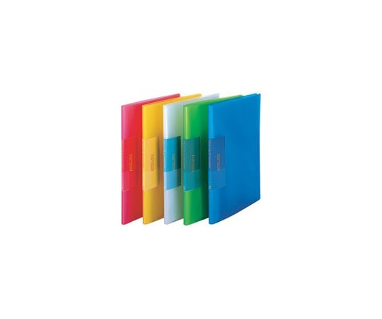 ビュートン スリムクリヤーブック 20P ライトグリーン FCB-A4-20CLG 1冊(ご注文単位1冊)【直送品】