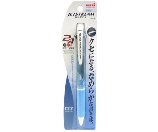 三菱鉛筆 ジェットストリーム2色ボールペン+シャープペン MSXE3500071P8 1本(ご注文単位1本)【直送品】