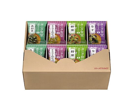 マルコメ フリーズドライ タニタ食堂監修の減塩みそ汁 16食 129640 1セット※軽（ご注文単位1セット）【直送品】