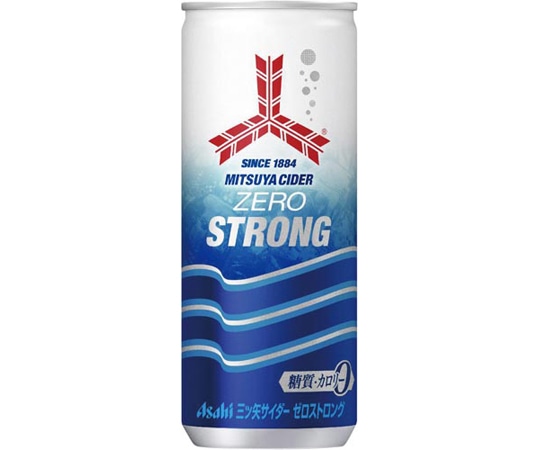 アサヒ飲料 三ツ矢サイダーゼロストロング 250mL 20本 328707 1ケース※軽（ご注文単位1ケース）【直送品】