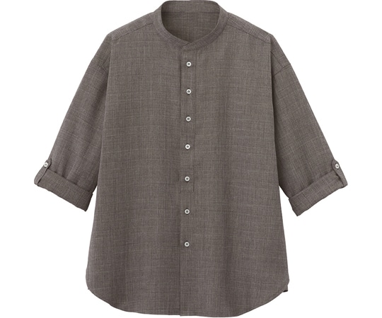 カーシーカシマ HEARTGREEN シャツ Scandinavian Pattern Collection グレー LL HSY010 1枚（ご注文単位1枚）【直送品】