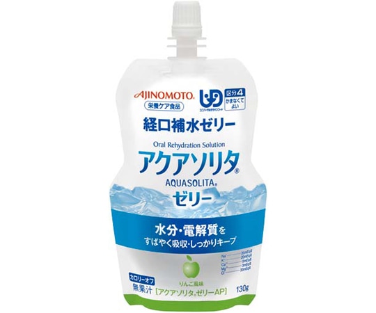 味の素 アクアソリタゼリー りんご風味 6個入 265220 1箱※軽(ご注文単位1箱)【直送品】