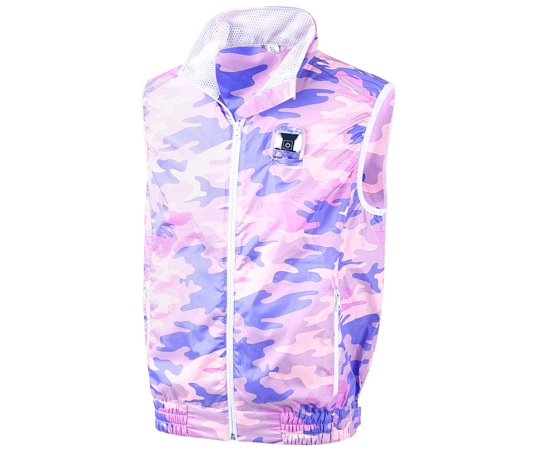 関西ファッション連合 ベスト 空調エアコンR服 カゼクル カモフラピンク S-M MT3000 PINK 1セット(ご注文単位1セット)【直送品】