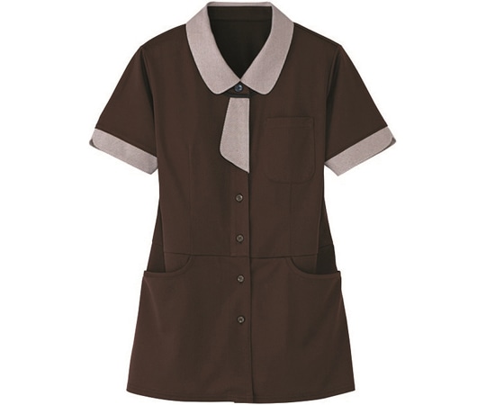 カーシーカシマ HEARTGREEN シャツブラウス NITTI SHIRT TUNIC 大地 M HL2639 1枚（ご注文単位1枚）【直送品】