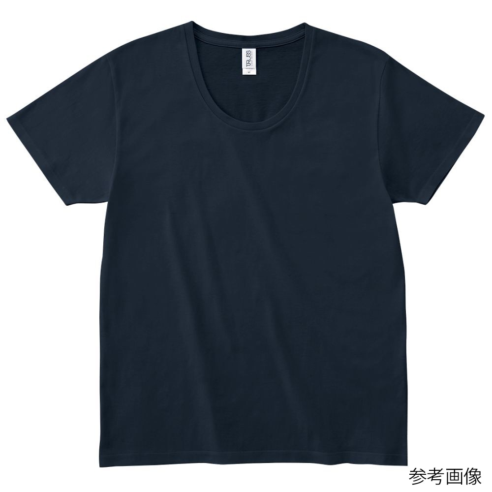 フェリック スリムフィットUネックTシャツ ネイビー XL SFU114-NVY-XL 1枚（ご注文単位1枚）【直送品】