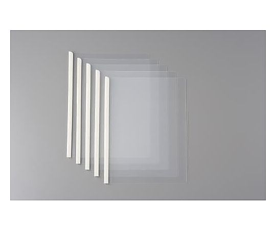 エスコ A4 レポートカバー(スライド式)[5冊] EA762CB-20 1pk(ご注文単位1pk)【直送品】