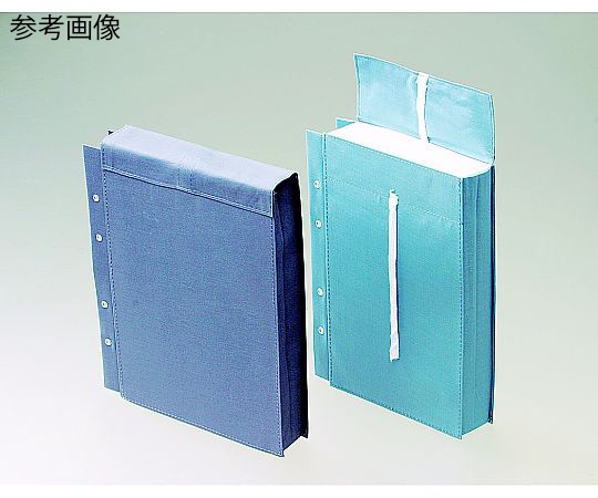 ファイル 布製図面袋 ライトブルー ZN-L03C 1枚(ご注文単位1枚)【直送品】