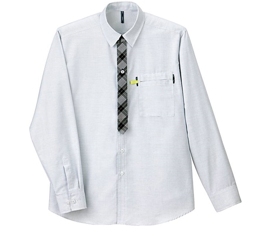 カーシーカシマ CAREAN 長袖シャツ CHECK SERIES ホワイト MS CWY123 1枚（ご注文単位1枚）【直送品】