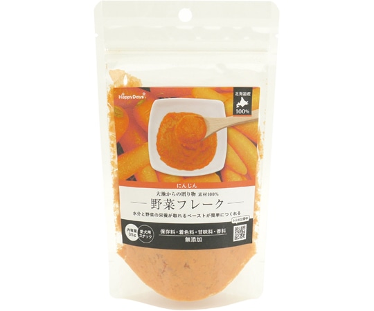 ペットプロジャパン HappyDays 大地からの贈り物 素材100%野菜フレーク にんじん 35g 1個(ご注文単位1個)【直送品】