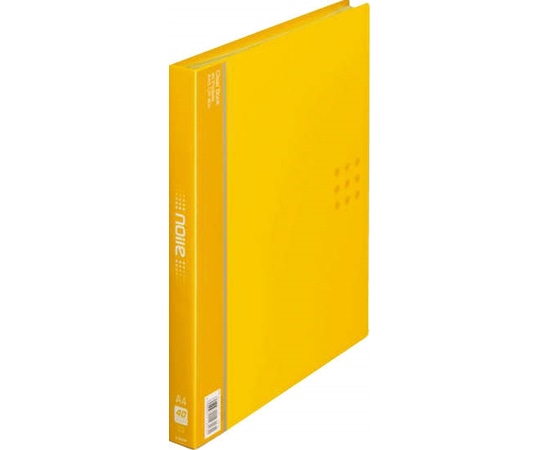 ライオン事務器 クリアーブック<noile>(ノイル) イエロー CR-40N 1冊(ご注文単位1冊)【直送品】