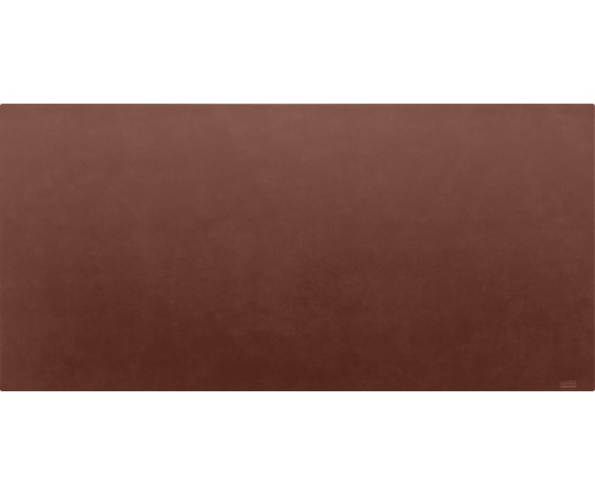 ミワックス THE DESKMAT 03 レザー調PVCデスクマット ダークブラウン 1本(ご注文単位1本)【直送品】