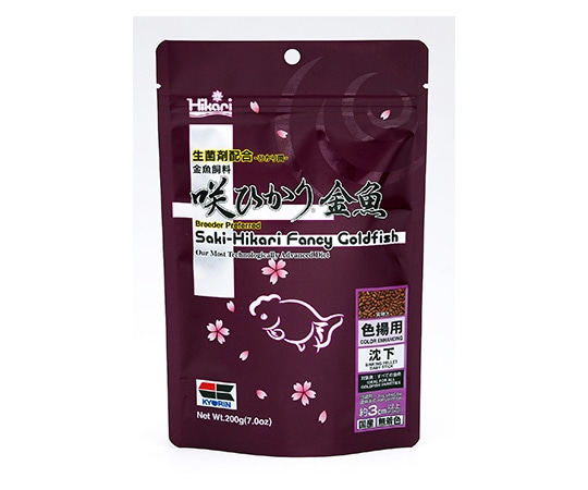 キョーリン 咲ひかり金魚色揚用 沈下 200g 1袋(ご注文単位1袋)【直送品】