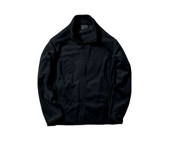 LIFEMAX フリースジャケット ブラック S MJ0065-16 S 1枚(ご注文単位1枚)【直送品】