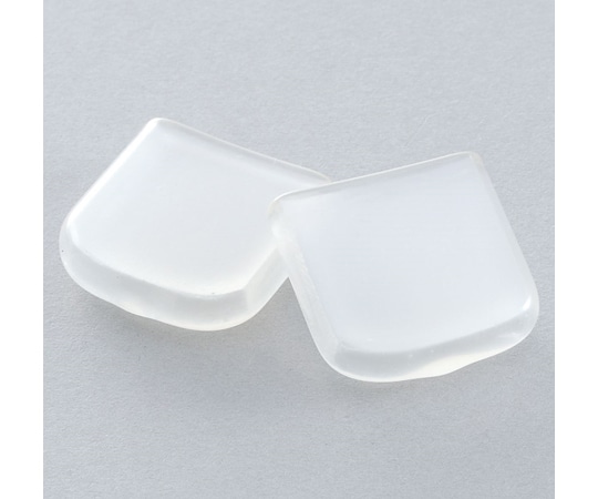 アズワン ボトムハンガー用スベリ止めクリップカバー 100個入 61-810-66-1 1箱(ご注文単位1箱)【直送品】