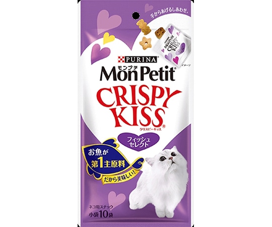 Nestle モンプチ クリスピーキッス フィッシュセレクト 30g 12379947 1個(ご注文単位1個)【直送品】