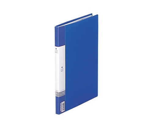 LIHITLAB リクエスト クリヤーブック<サイドベンツ> 8青 G3407 G3407-8 1冊(ご注文単位1冊)【直送品】