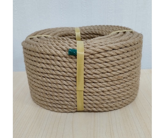 まつうら工業 ジュート麻ロープ 6mmΦ×50m 2巻入 1パック(ご注文単位1パック)【直送品】