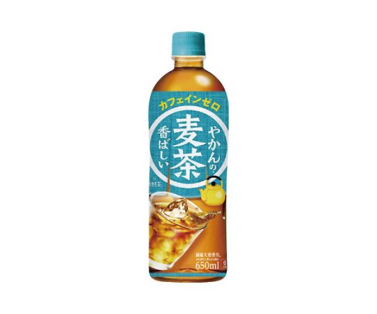 コカ・コーライーストジャパン やかんの麦茶 650mL 24本 53405 1ケース※軽（ご注文単位1ケース）【直送品】